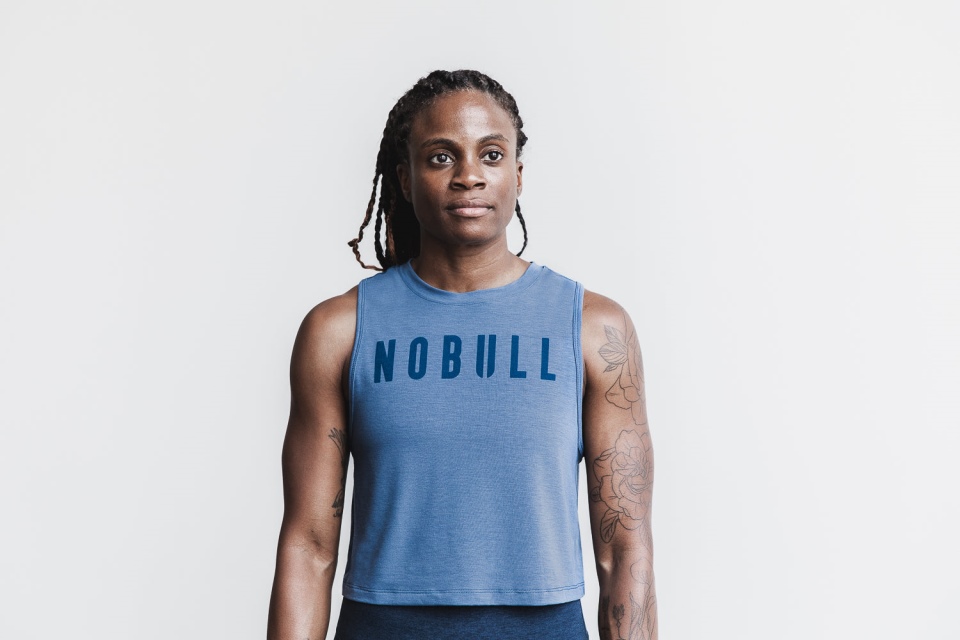 NOBULL Women's Muscle Tank (Bright Colors) Coastal