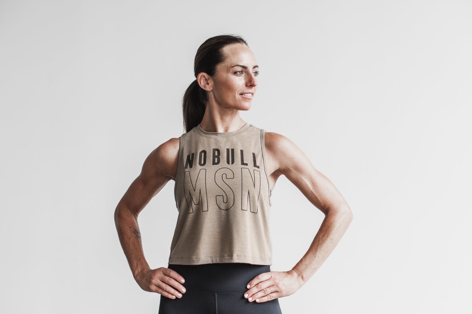 NOBULL Women's Muscle Tank (Madison) Rock