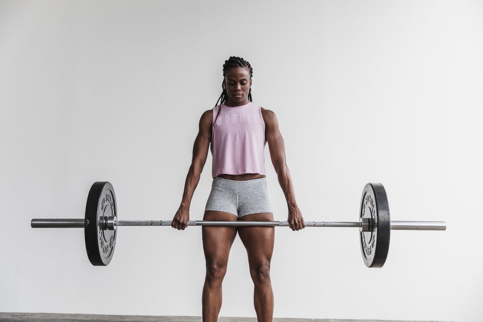 NOBULL Women's Muscle Tank (Miami) Pink
