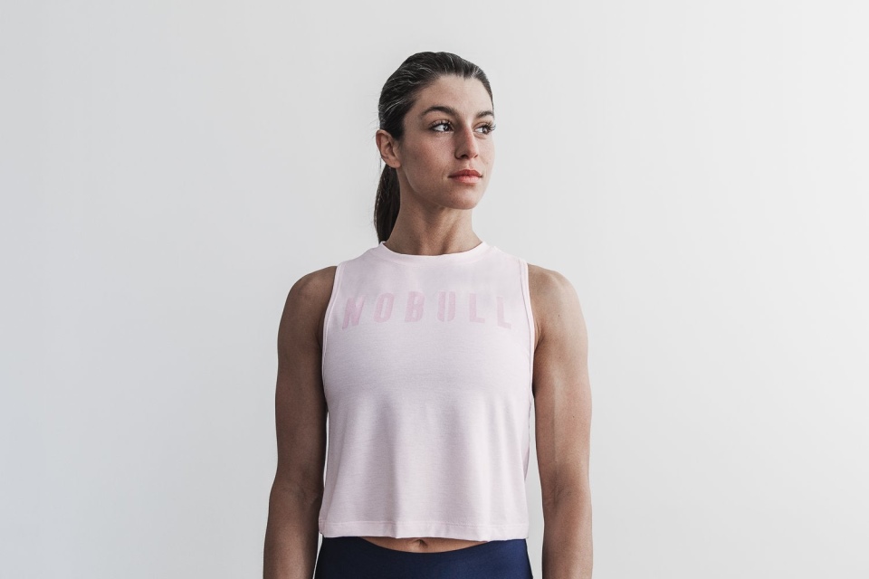 NOBULL Women's Muscle Tank (Seasonal Colors) Blush