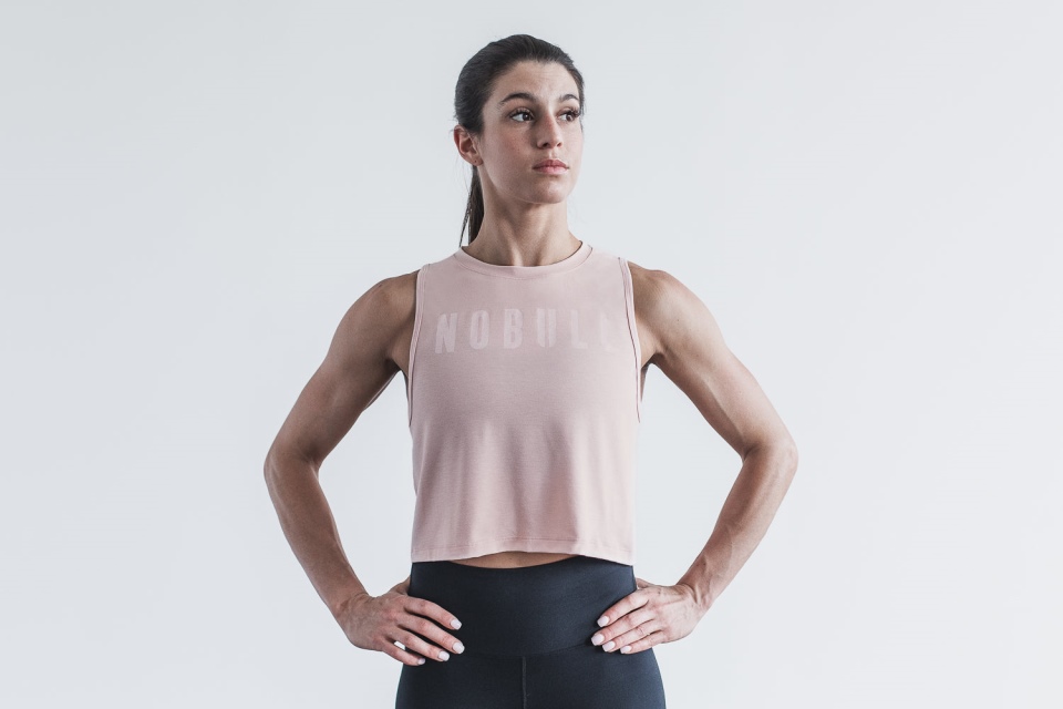 NOBULL Women's Muscle Tank (Seasonal Colors) Dusty