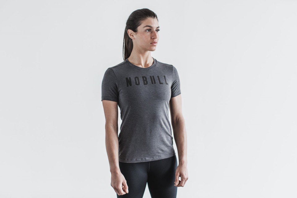 NOBULL Women's Tee Charcoal