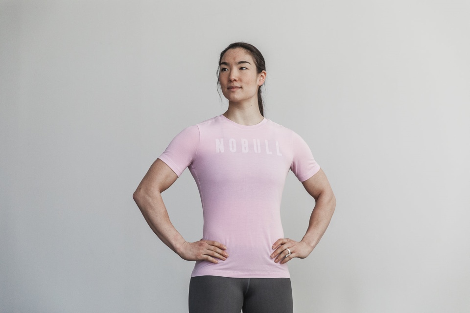 NOBULL Women's Tee Pink