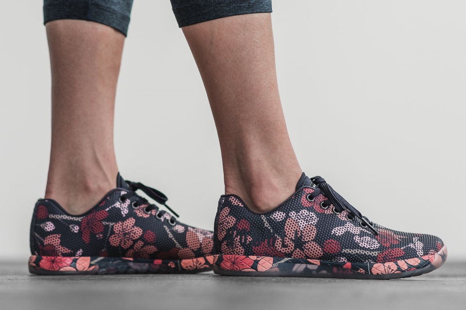 NOBULL Women's Trainer Navy Cherry Blossom