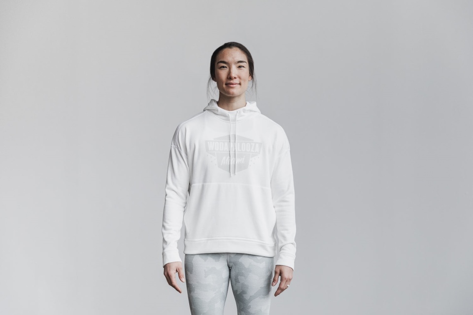 NOBULL Women's Wodapalooza Hoodie White