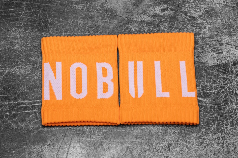 NOBULL Wrist Bands (Neon) Orange