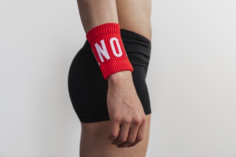 NOBULL Wrist Bands Red