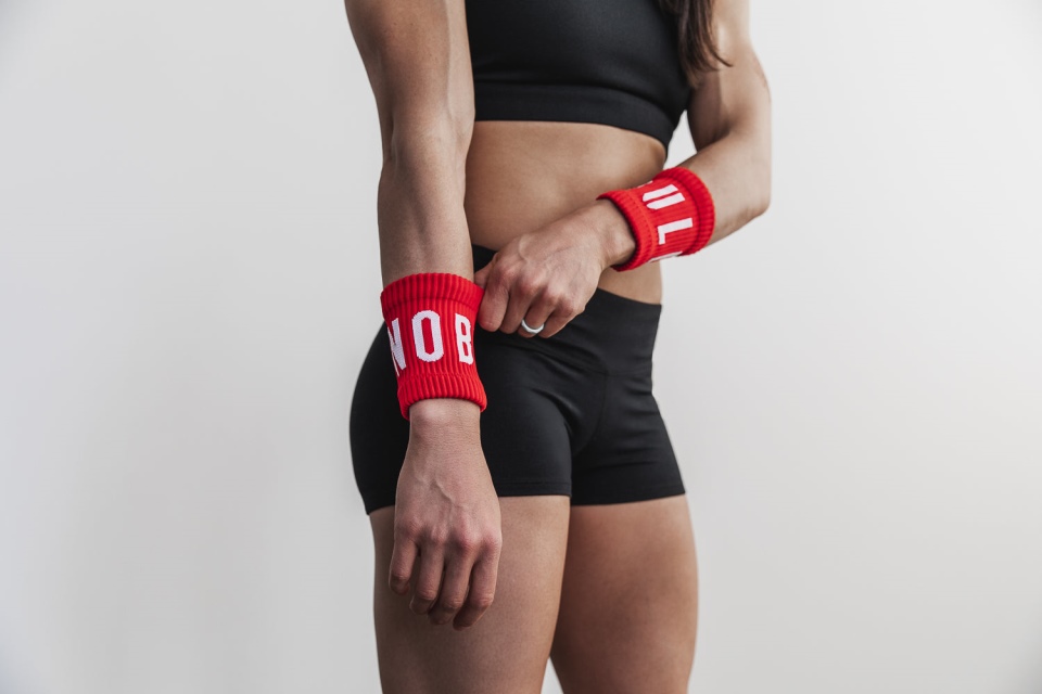 NOBULL Wrist Bands Red