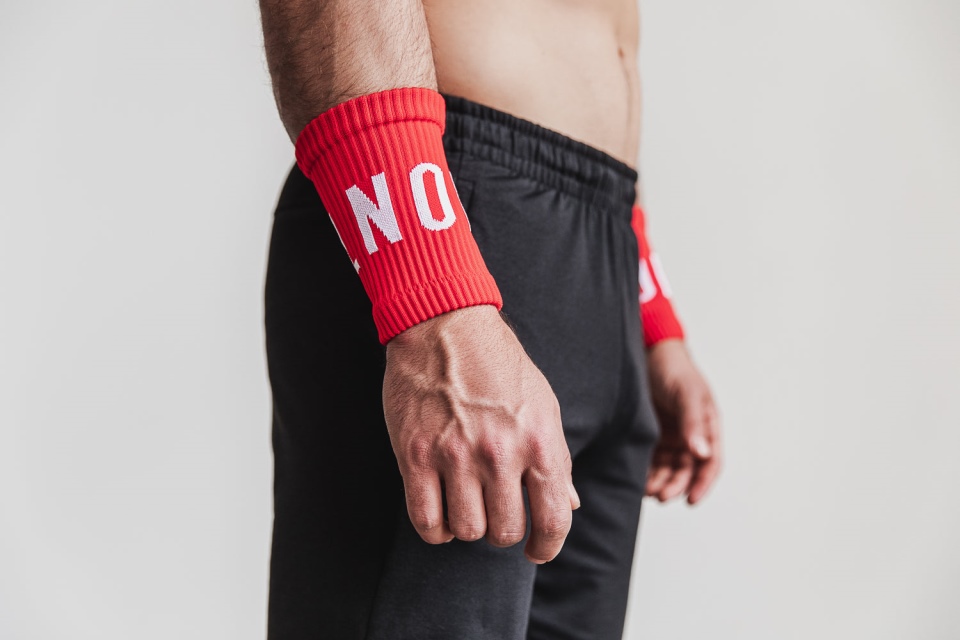 NOBULL Wrist Bands Red